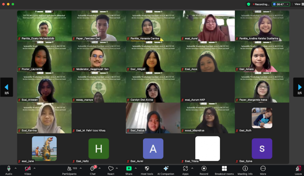 RCCC UI x Envifair 2025 Scientific Workshop - RCCC UI